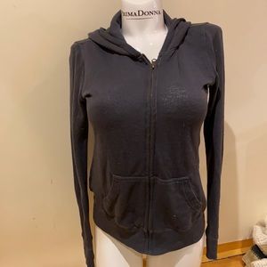 Lightweight zip up sweatshirt